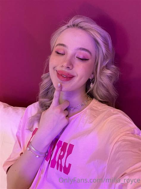 Camgirl Milla Royce leaks OF