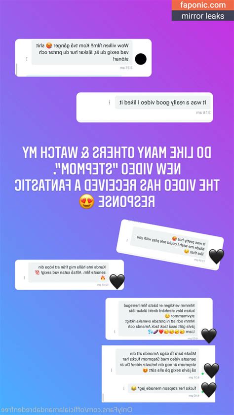 Officialamandabreden mega leaks