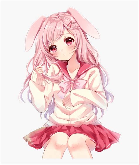 ❣️CUTE PET BUNNY❣️💋PINK GIRL NUDE😍